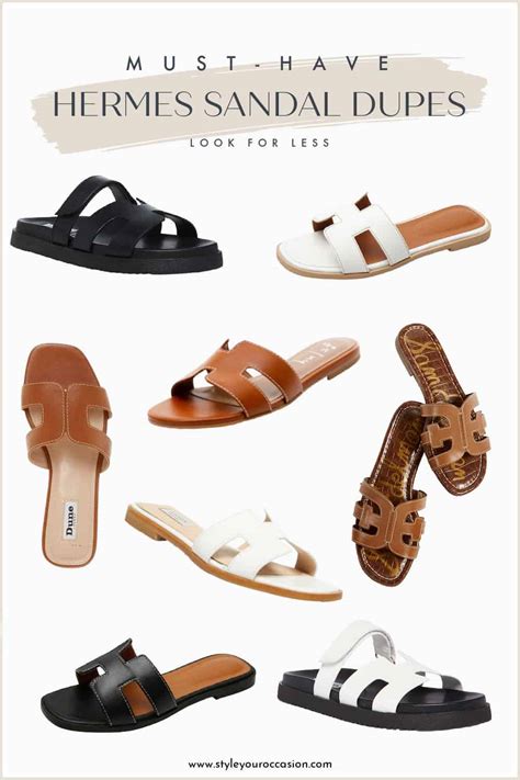 hermes sandal.dupe|hermes dupe sandals primark.